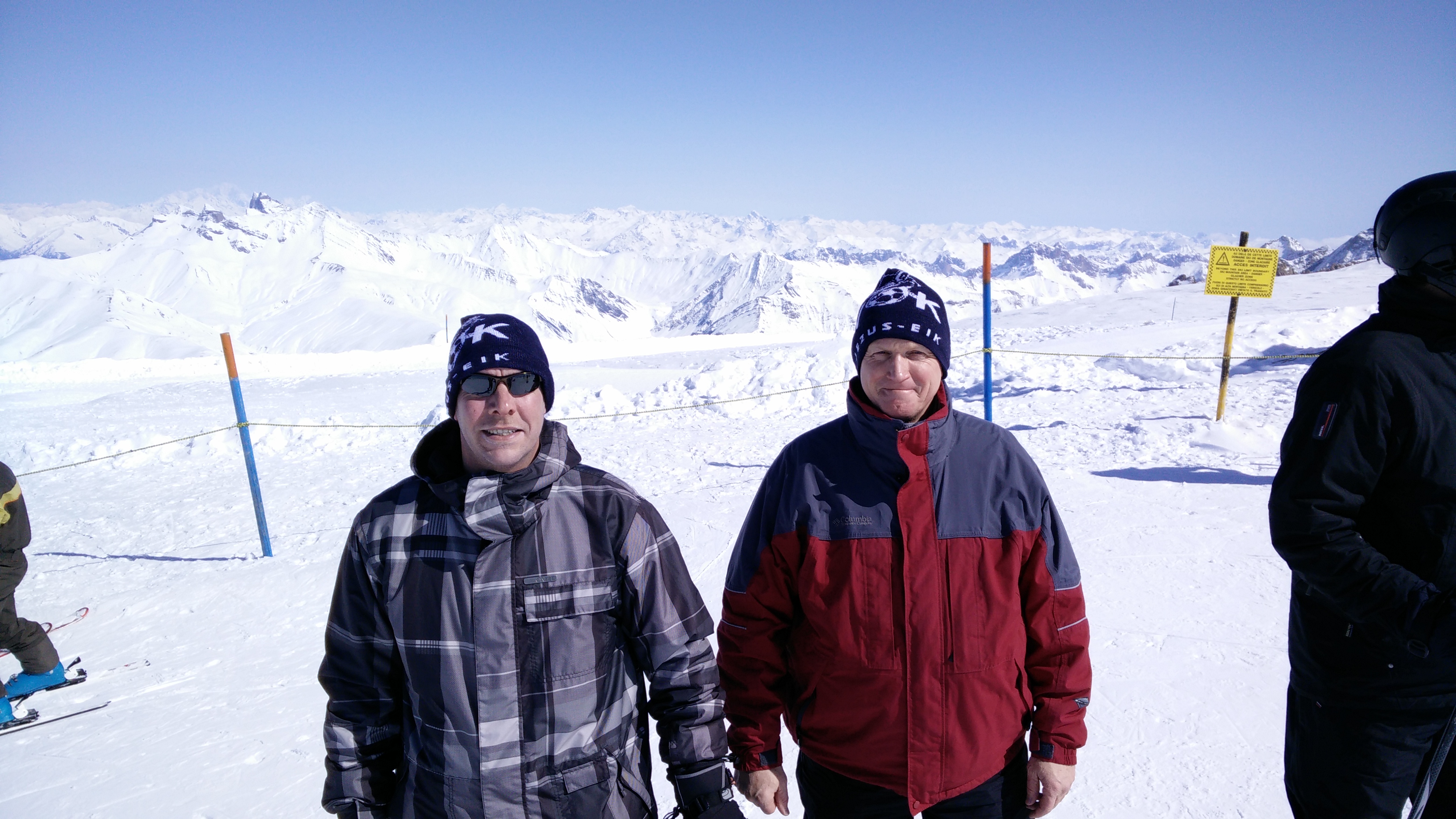 Steve en Dirk, Les Deux Alpes 2016